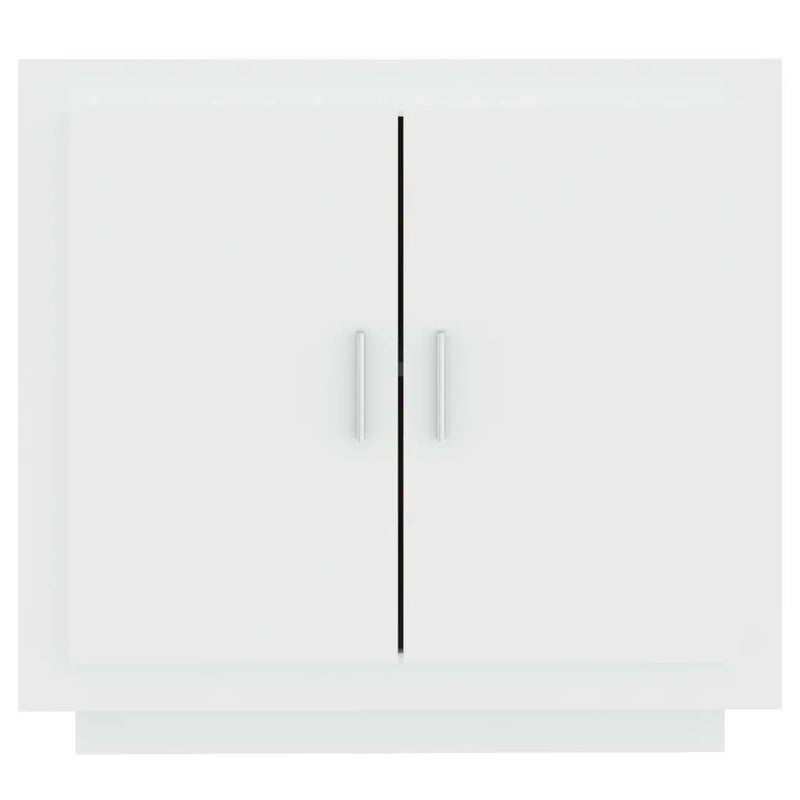 Sideboard White 80x40x75 cm Engineered Wood