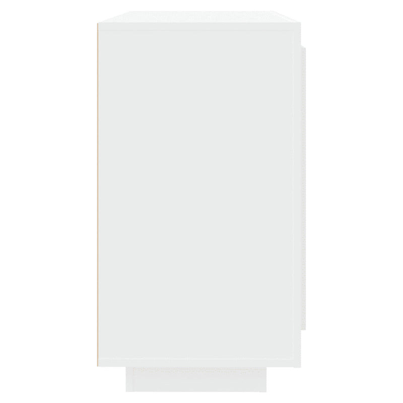 Sideboard White 80x40x75 cm Engineered Wood