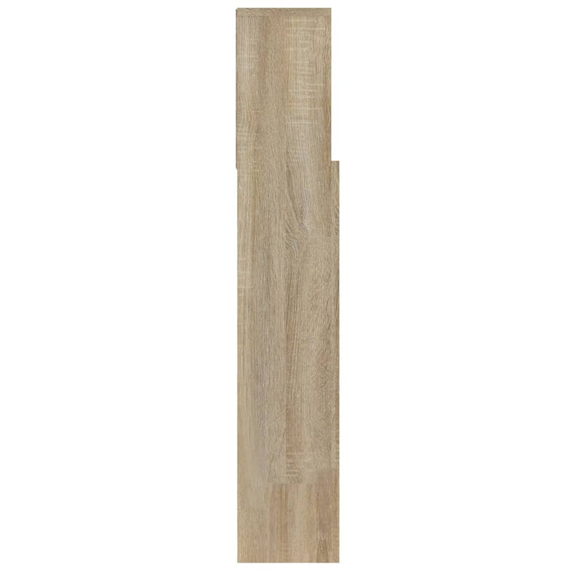 vidaXL Headboard Cabinet Sonoma Oak 100 cm
