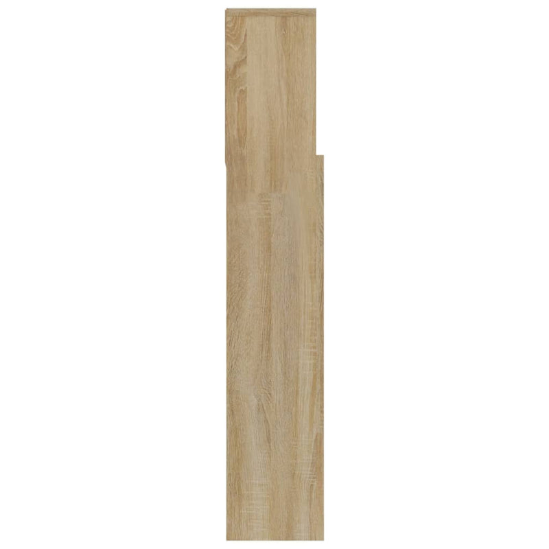 vidaXL Headboard Cabinet Sonoma Oak 180 cm
