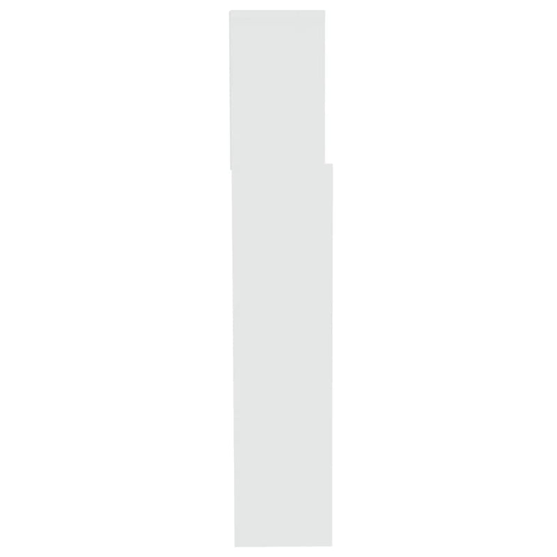 vidaXL Headboard Cabinet White 200 cm