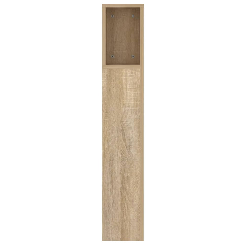 vidaXL Headboard Cabinet Sonoma Oak 140 cm