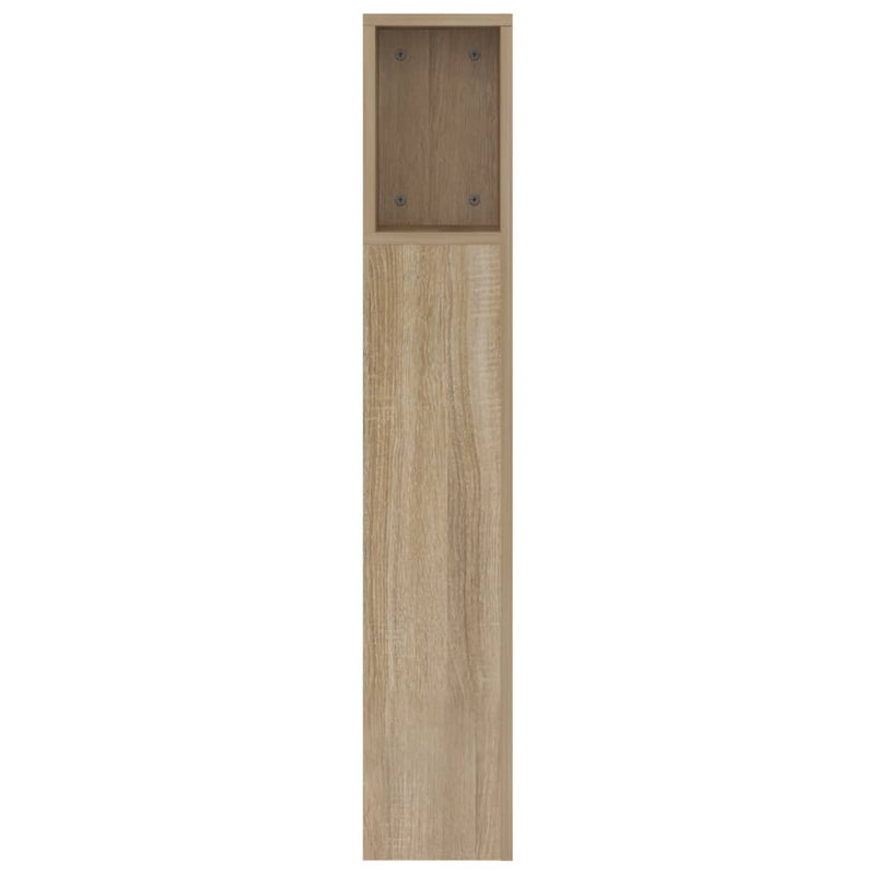 vidaXL Headboard Cabinet Sonoma Oak 160 cm