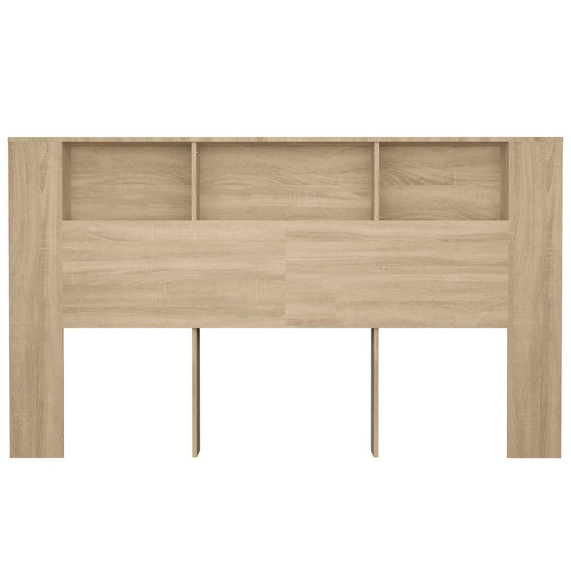 vidaXL Headboard Cabinet Sonoma Oak 180 cm