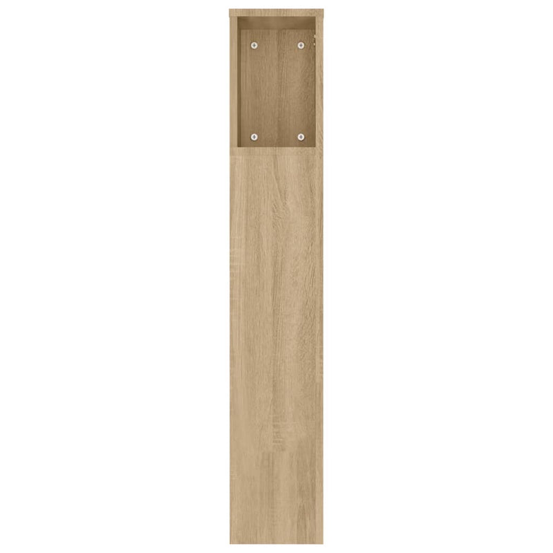 vidaXL Headboard Cabinet Sonoma Oak 180 cm