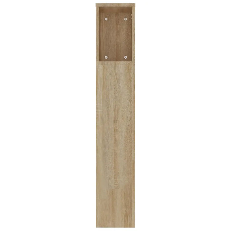 Headboard Cabinet Sonoma Oak 220 cm
