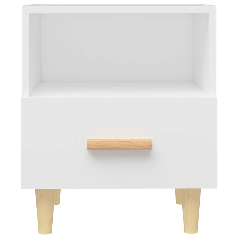 Bedside Cabinets 2 pcs White 40x35x47 cm