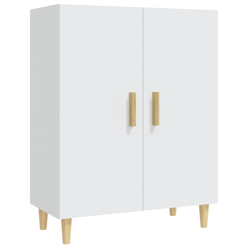 Sideboard White 70x34x90 cm Engineered Wood