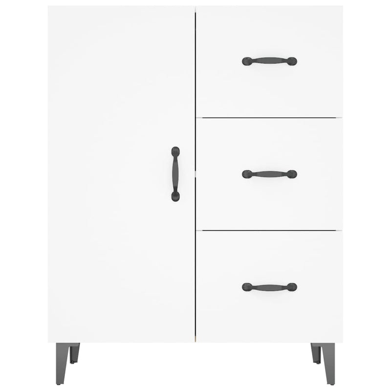 vidaXL Sideboard White 69.5x34x90 cm Engineered Wood