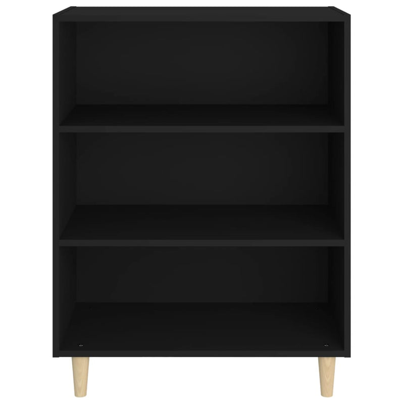vidaXL Sideboard Black 69.5x32.5x90 cm Engineered Wood