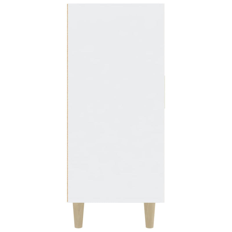 vidaXL Sideboard White 90x34x80 cm Engineered Wood