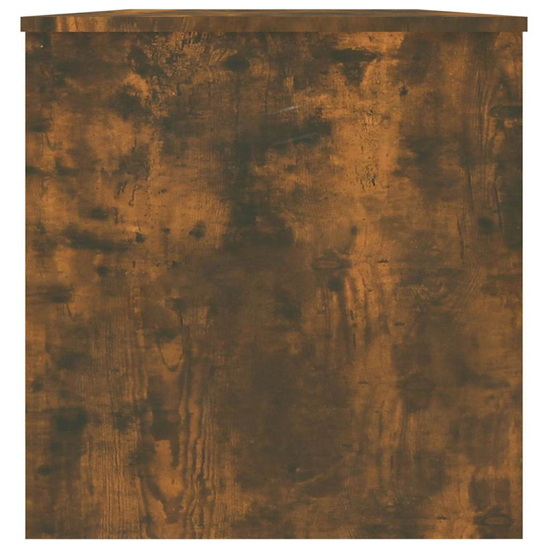 vidaXL Coffee Table Smoked Oak 102x50x52.5 cm Engineered Wood
