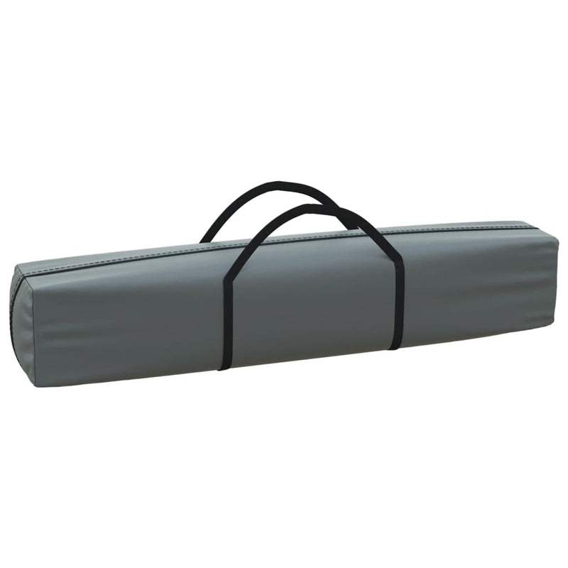vidaXL Folding Party Tent with Sidewalls Anthracite 3x3 m