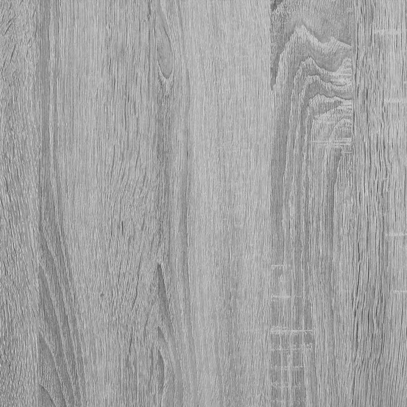 vidaXL TV Cabinet Grey Sonoma 100x35x40 cm Engineered Wood