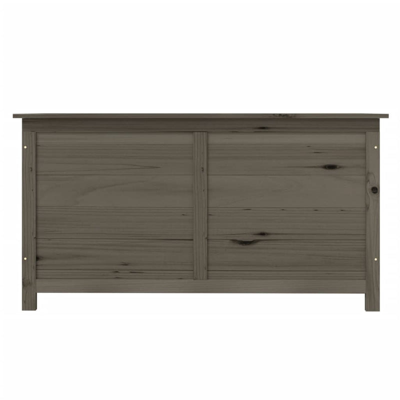 vidaXL Outdoor Cushion Box Anthracite 100x50x56 cm Solid Wood Fir