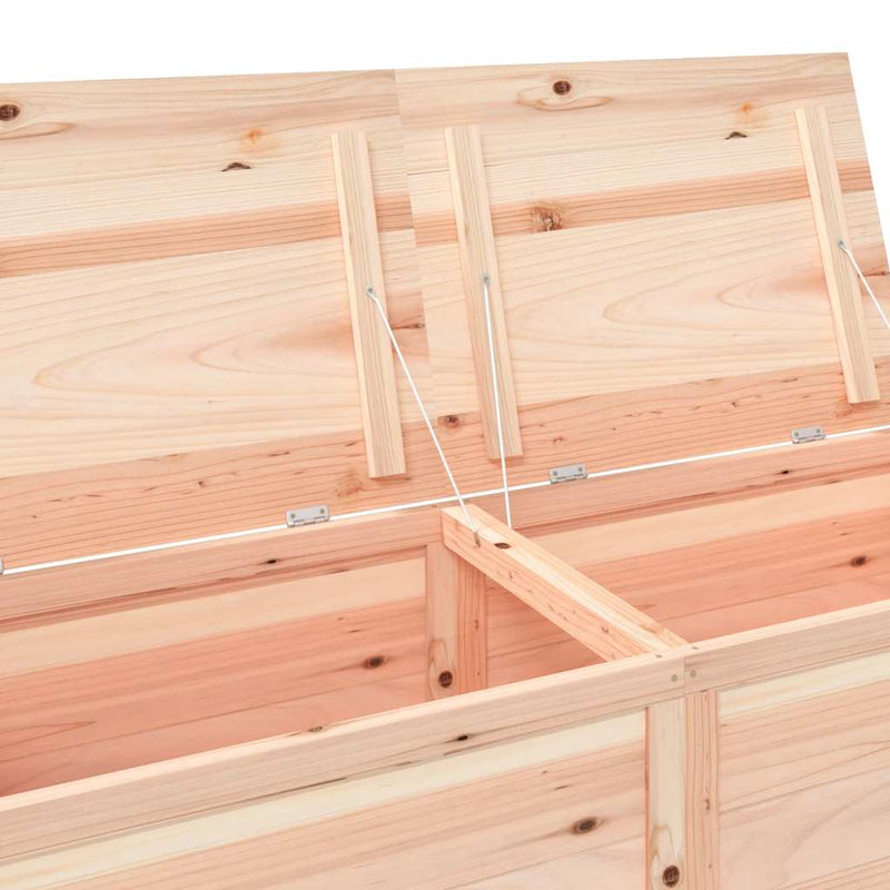 vidaXL Outdoor Cushion Box 150x50x56 cm Solid Wood Fir