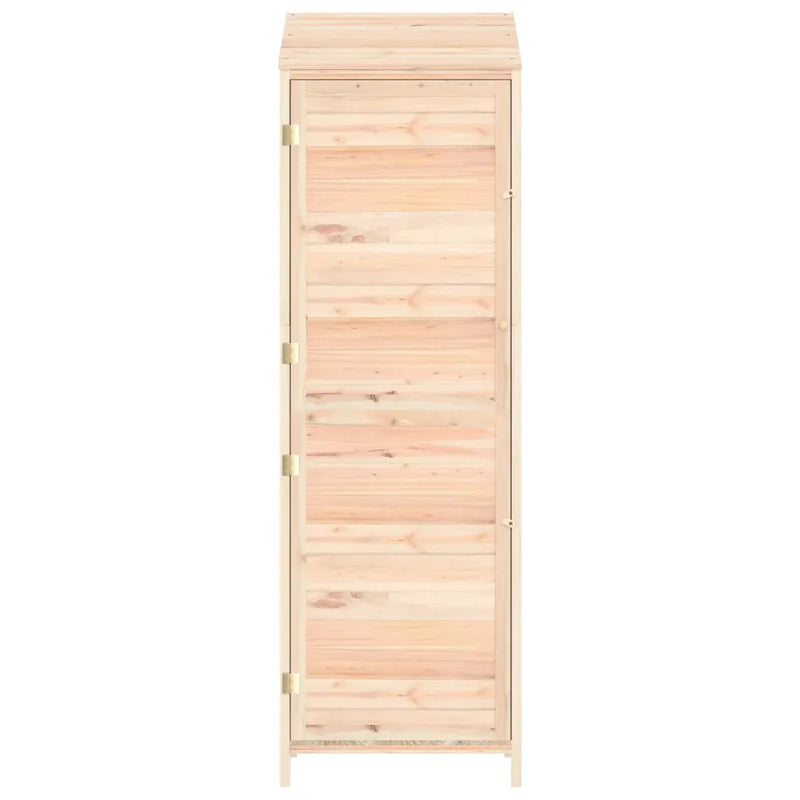 Garden Shed 55x52x174.5 cm Solid Wood Fir
