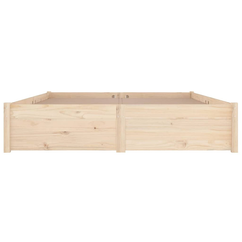 Bed Frame with Drawers 137x187 cm Double Size