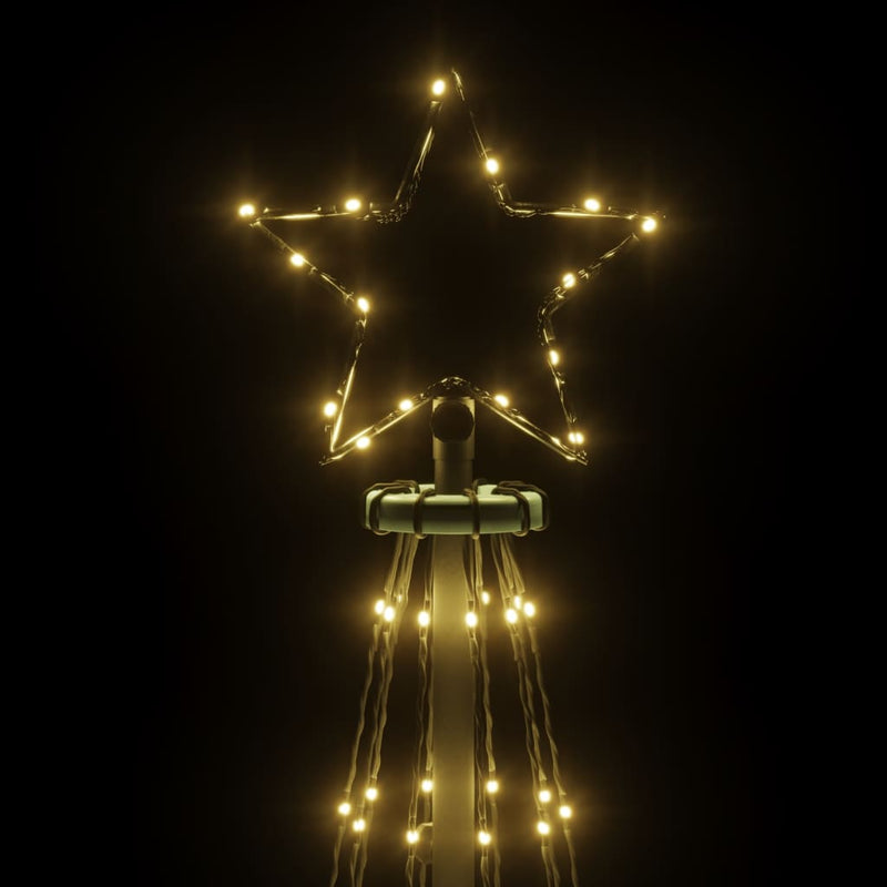 vidaXL Christmas Tree with Spike Warm White 310 LEDs 300 cm