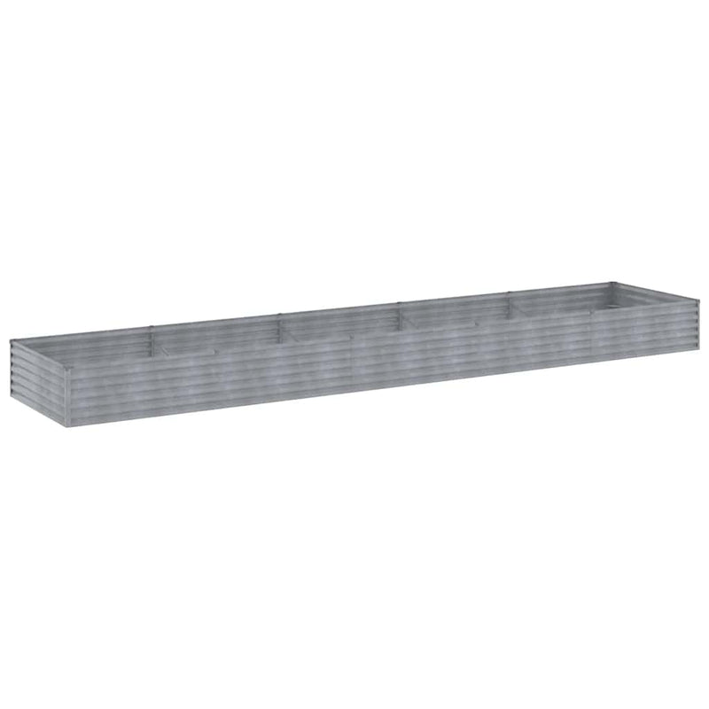vidaXL Garden Raised Bed 482x100x36 cm Corten Steel