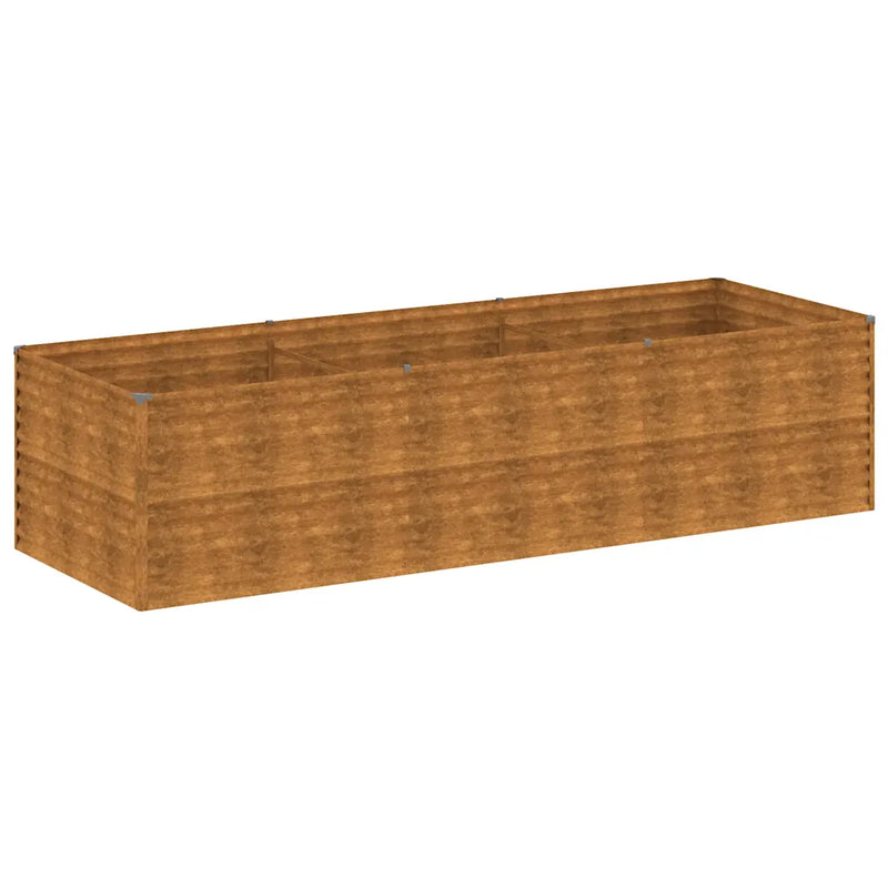 Garden Raised Bed 290x100x69 cm Corten Steel