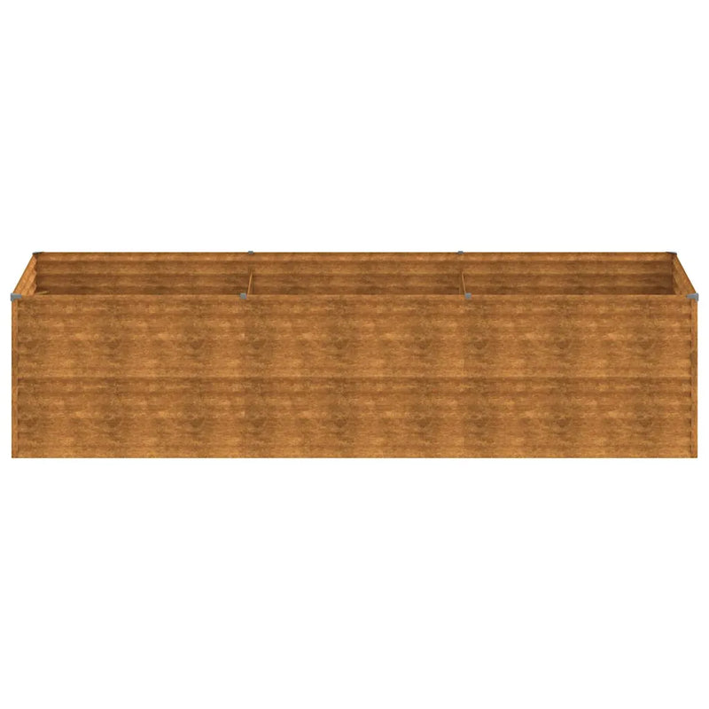 Garden Raised Bed 290x100x69 cm Corten Steel