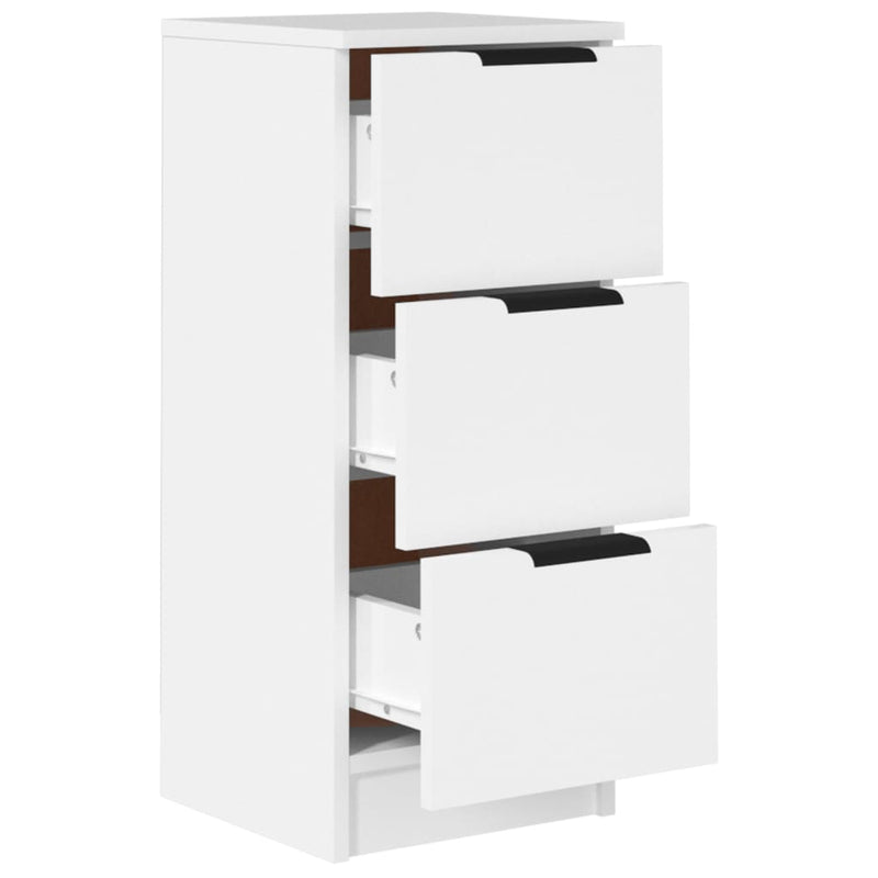 vidaXL Sideboard White 30x30x70 cm Engineered Wood