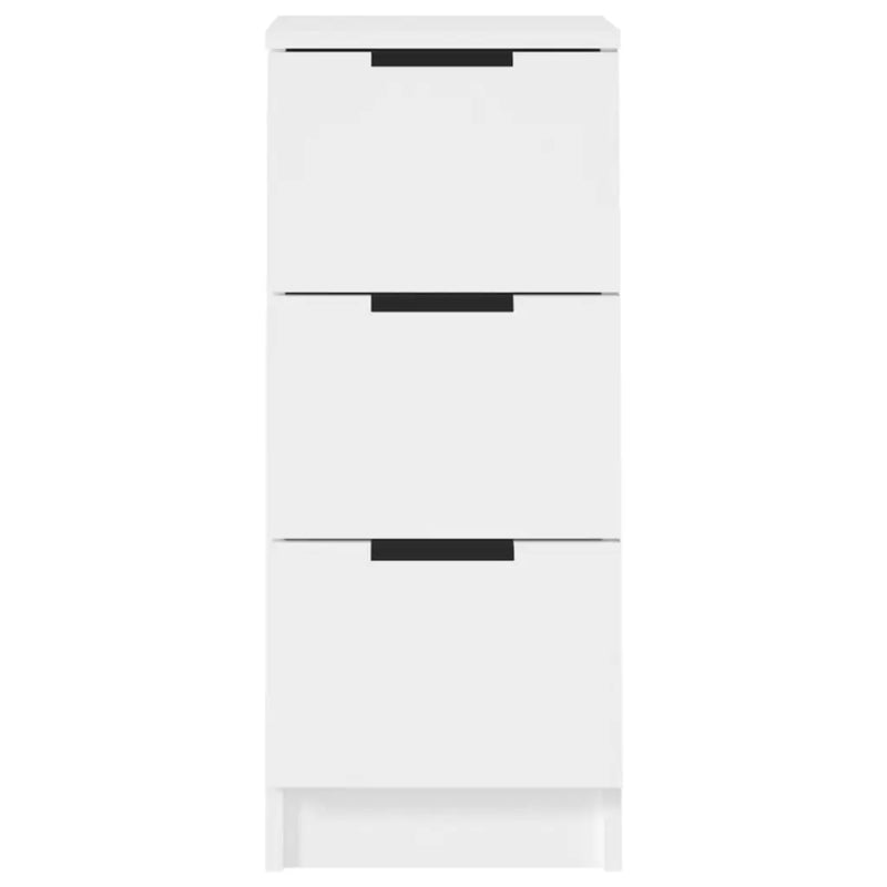 Sideboards 2 pcs White 30x30x70 cm Engineered Wood