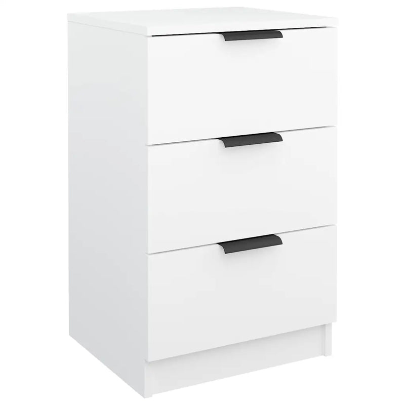 Bedside Cabinets 2 pcs White 40x36x65 cm