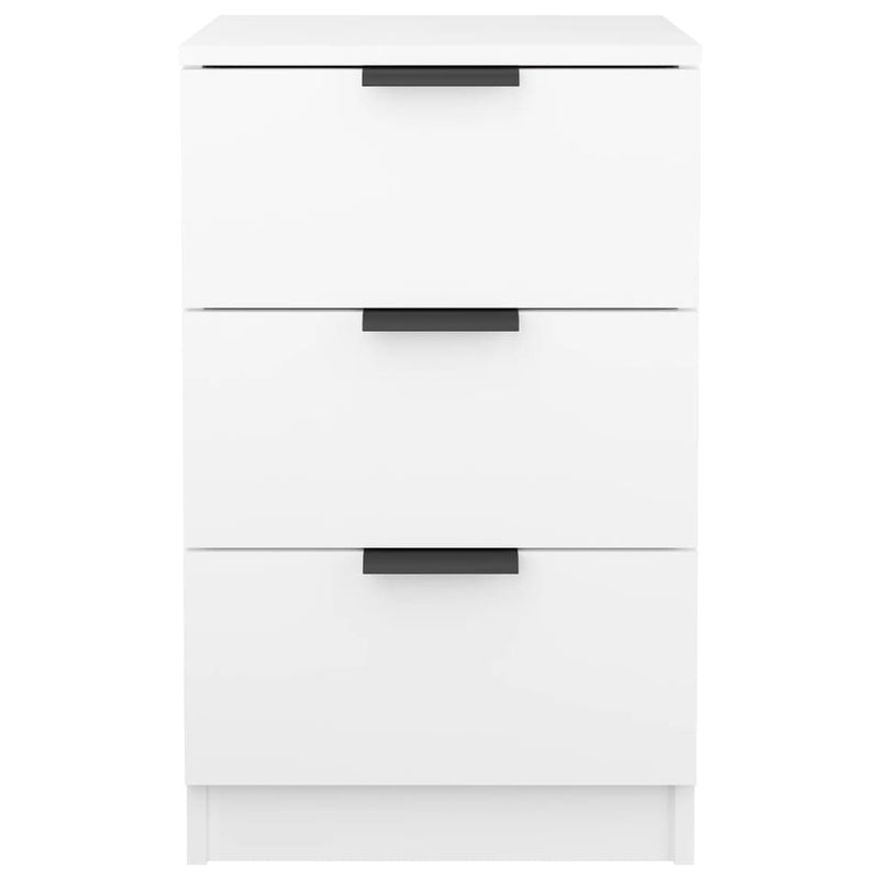 vidaXL Bedside Cabinets 2 pcs White 40x36x65 cm