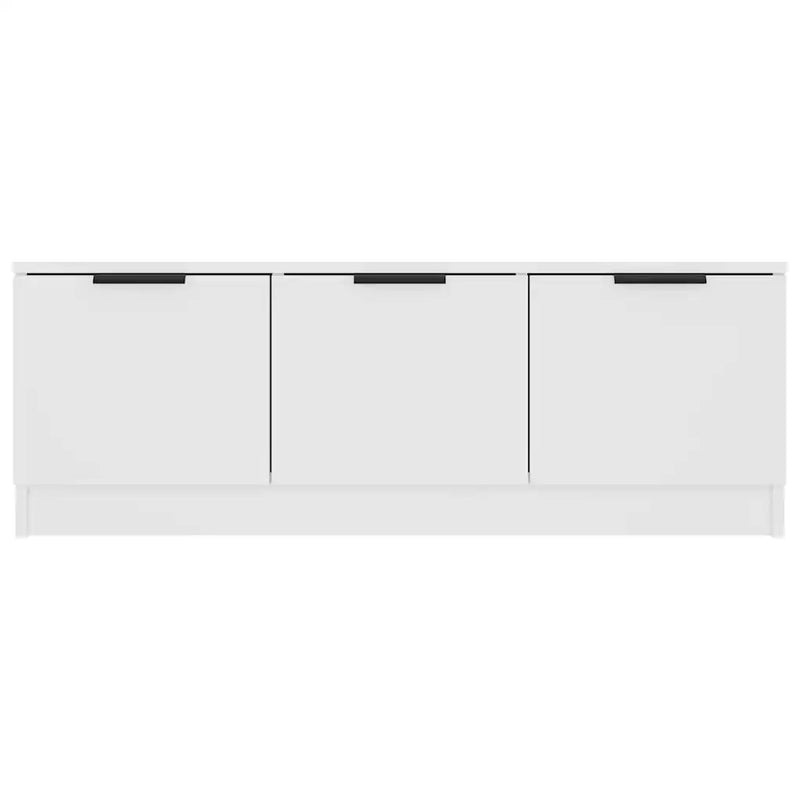 TV Cabinet White 102x35x36.5 cm Engineered Wood