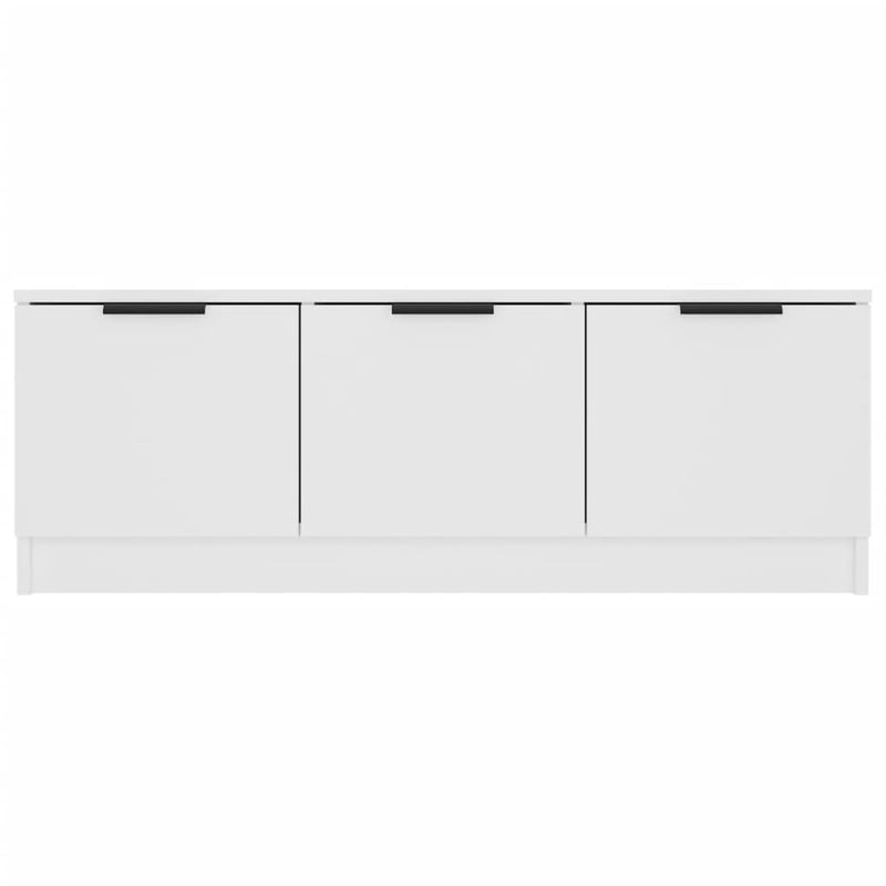 vidaXL TV Cabinet White 102x35x36.5 cm Engineered Wood