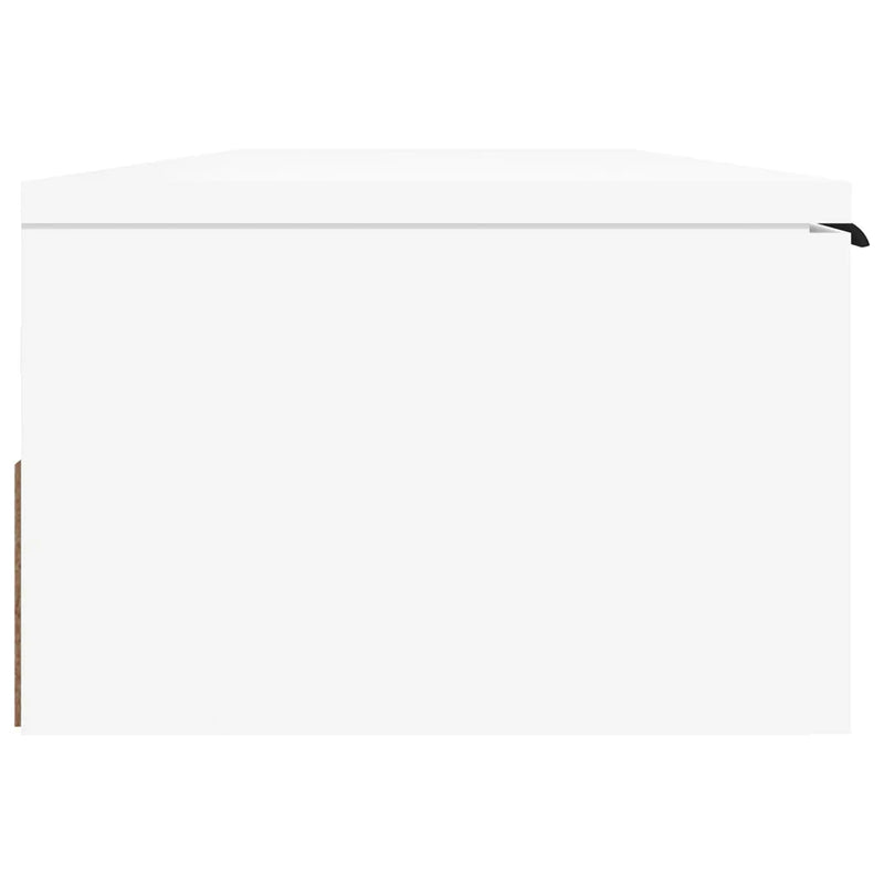 Wall Cabinet White 102x30x20 cm Engineered Wood