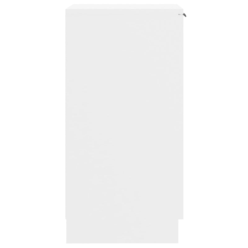 Shoe Cabinet White 30x35x70 cm Engineered Wood
