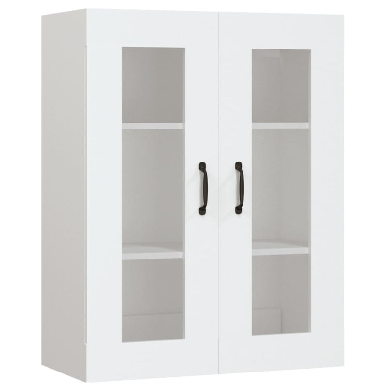 vidaXL Hanging Wall Cabinet White 69.5x34x90 cm