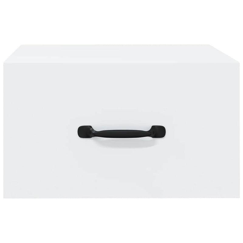 vidaXL Wall-mounted Bedside Cabinets 2 pcs White 35x35x20 cm