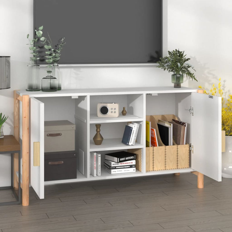 vidaXL Sideboard White 107x38x60 cm Engineered Wood