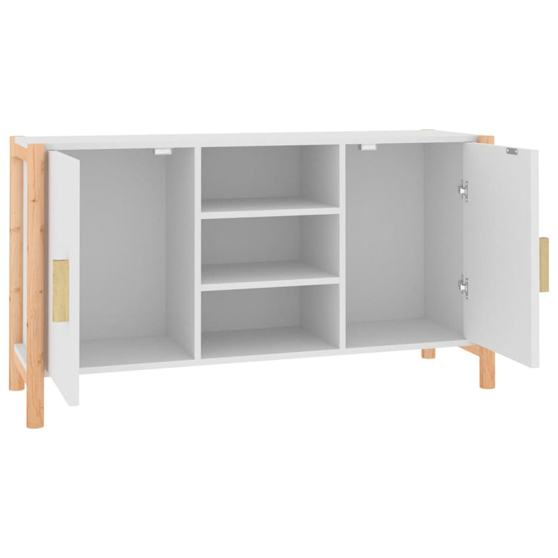 vidaXL Sideboard White 107x38x60 cm Engineered Wood