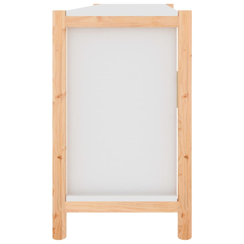vidaXL Sideboard White 107x38x60 cm Engineered Wood