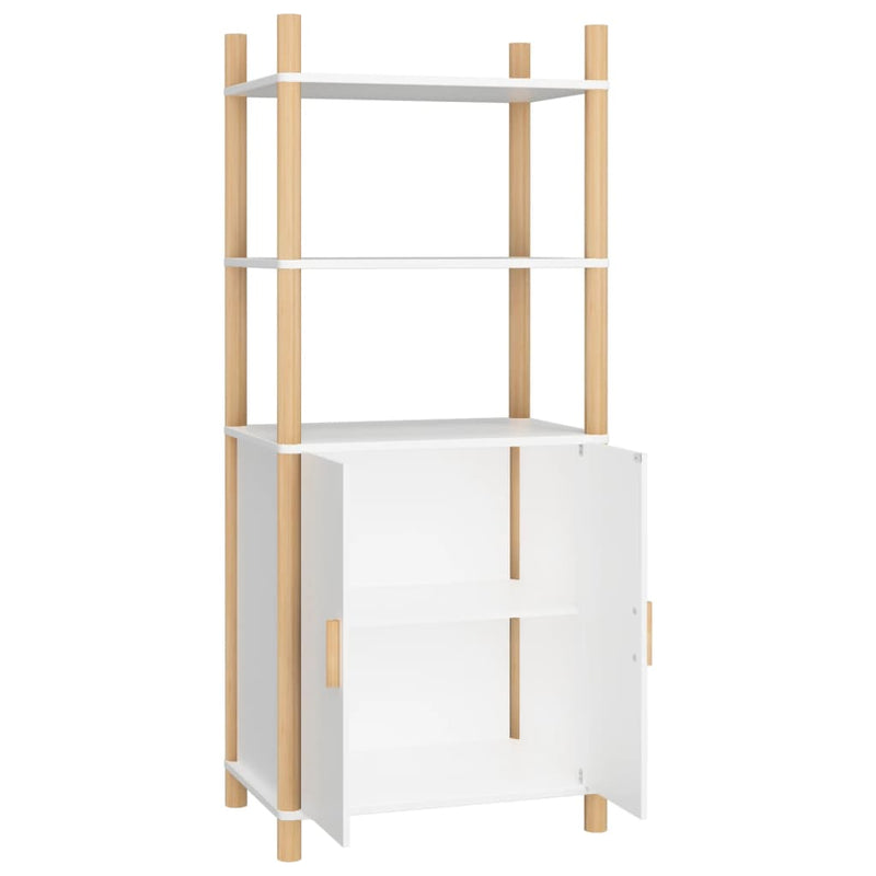 vidaXL Highboard White 60x40x141 cm Engineered Wood