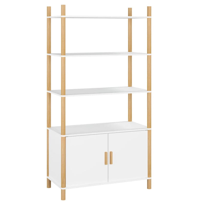 vidaXL Highboard White 80x40x153 cm Engineered Wood