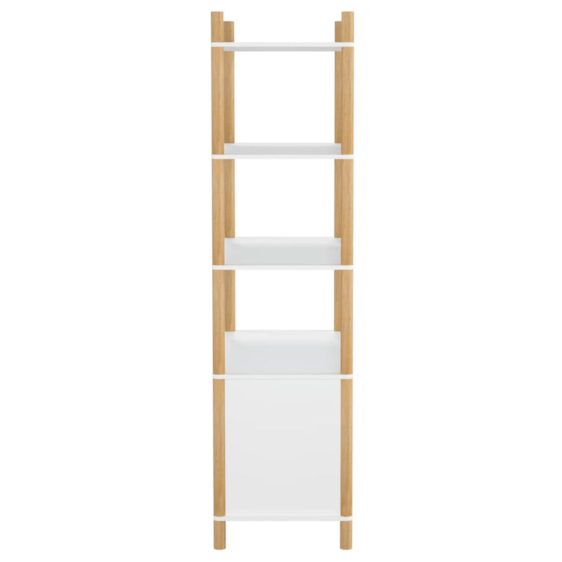 vidaXL Highboard White 80x40x153 cm Engineered Wood