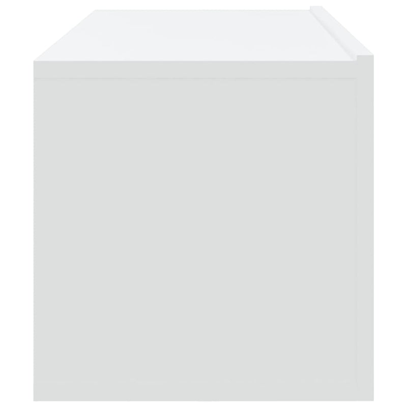 vidaXL Wall TV Cabinets 4 pcs White 100x30x30 cm