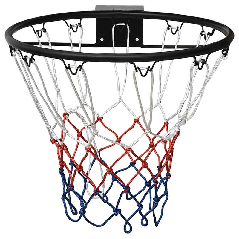 vidaXL Basketball Ring Black 45 cm Steel