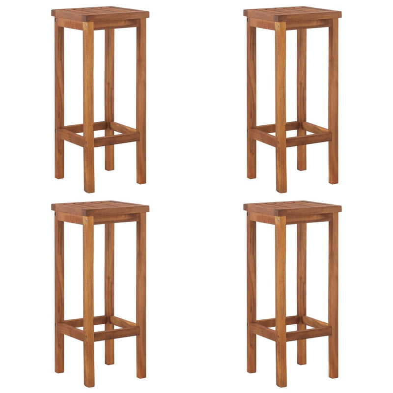 5 Piece Garden Bar Set Solid Wood Acacia