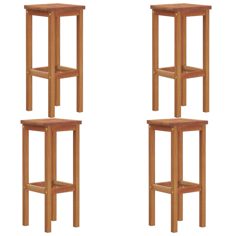 vidaXL 5 Piece Garden Bar Set Solid Wood Acacia