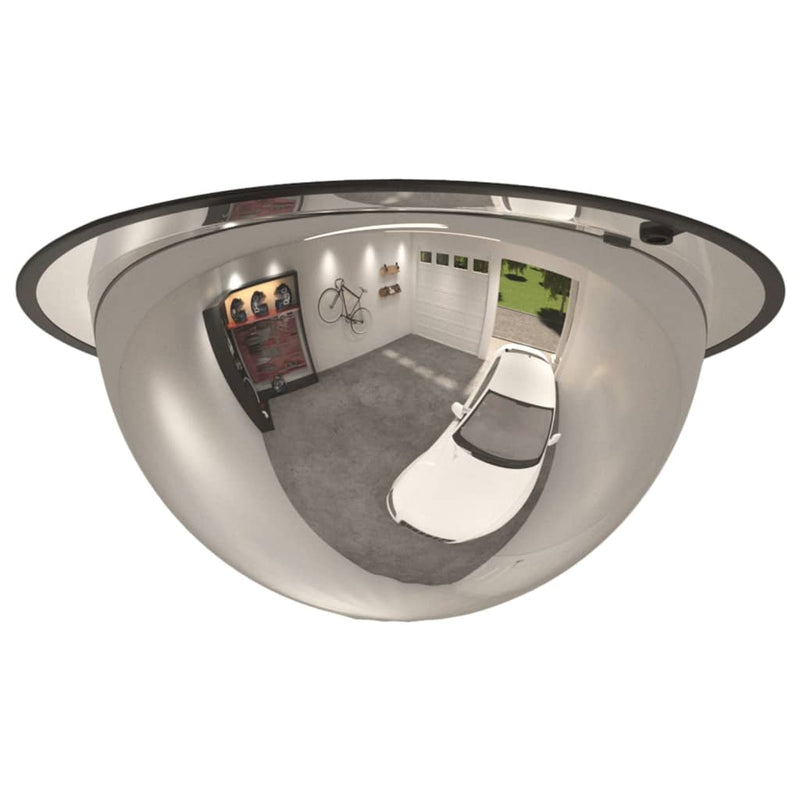 vidaXL Full Domed Traffic Mirror Ø30 cm Acrylic