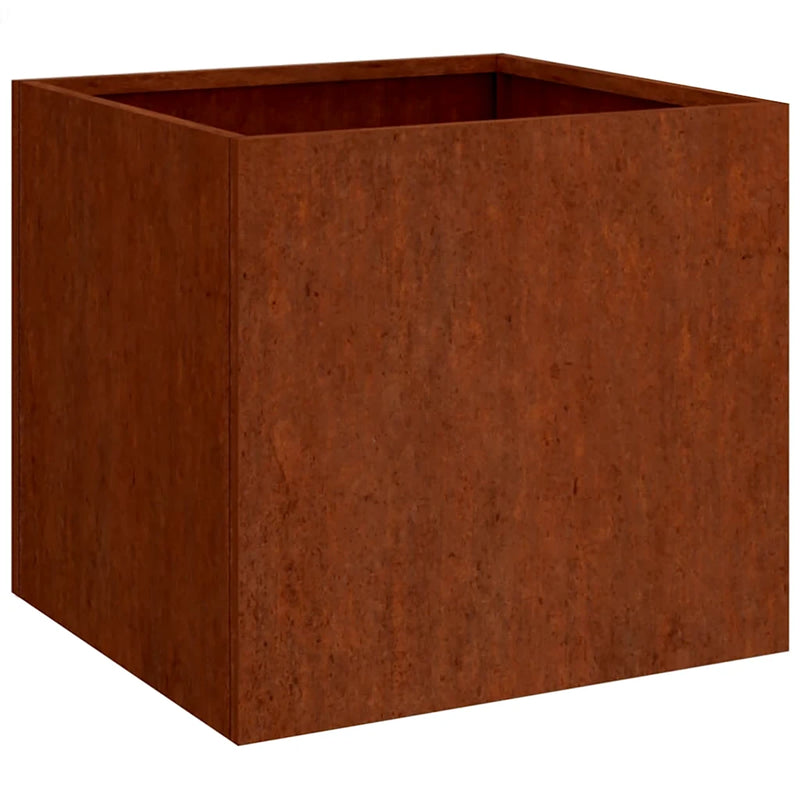 Planters 2 pcs 32x30x29 cm Corten Steel