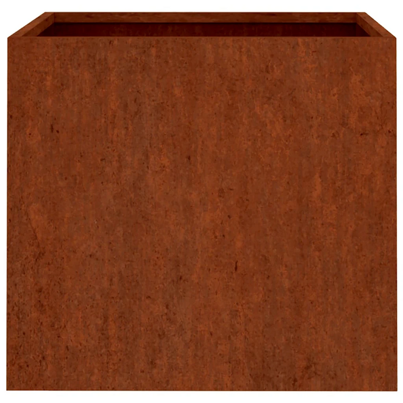 Planters 2 pcs 32x30x29 cm Corten Steel