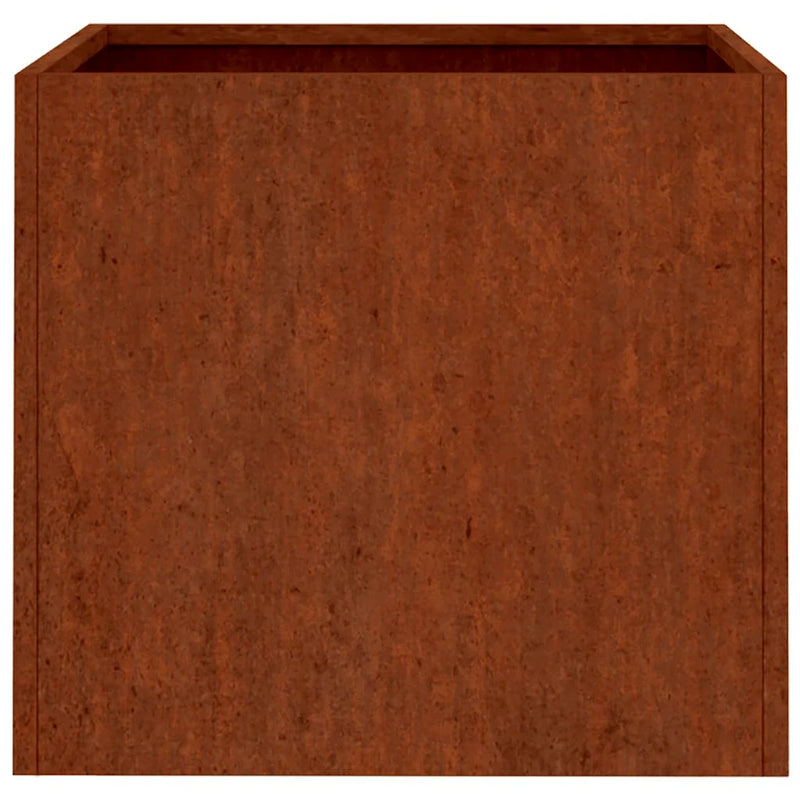 Planters 2 pcs 32x30x29 cm Corten Steel